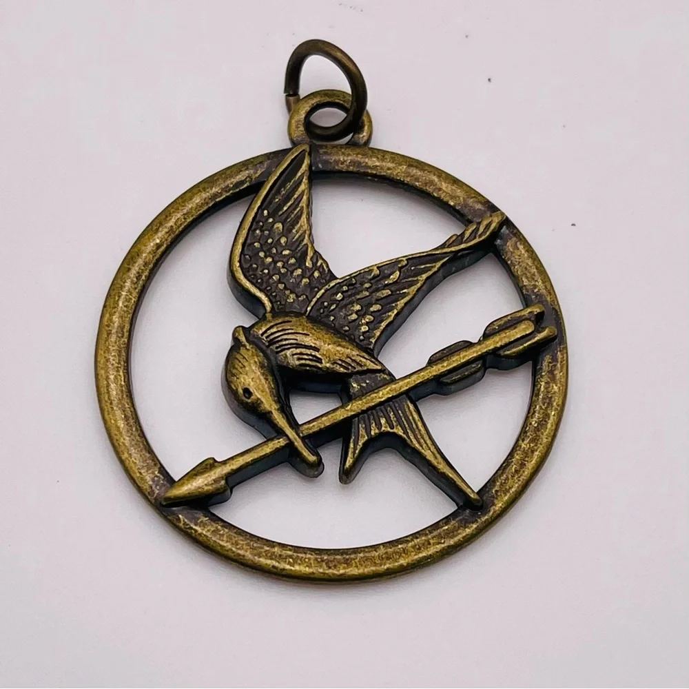 Collectible Bronze Hunger Games MockingJay Medallion by Lion’s Gate Films